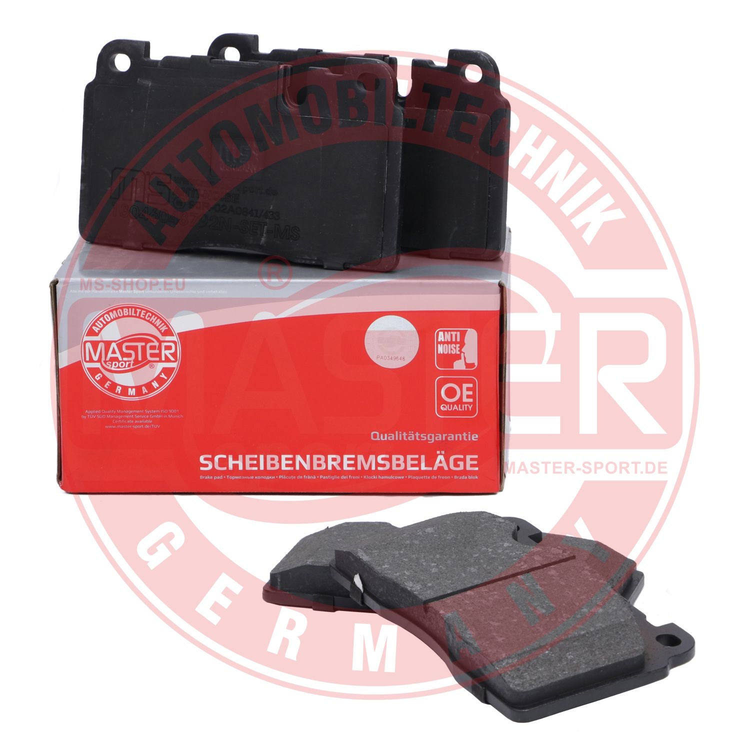 Placute frana MASTERSPORT GERMANY 13046048792N-SET-MS